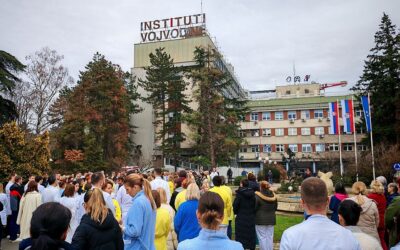 A kamenicai egészségügyi intézetek dolgozói is támogatják a tiltakozást