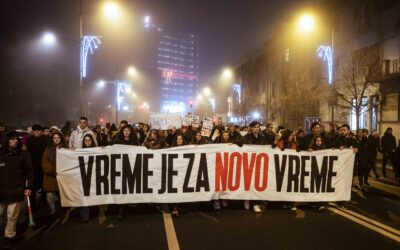 Szakértői kormány mellett kampányolnak az újvidéki tiltakozó egyetemisták