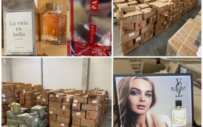 Csaknem húsz tonna csempészett parfümöt foglaltak le a vámosok