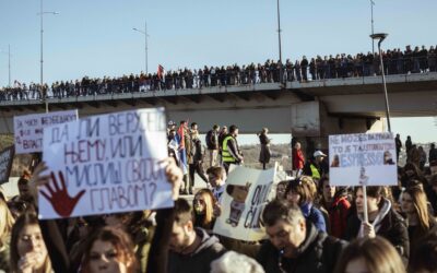 Ekkor kelnek útra a november elsejére Újvidékre gyalogló belgrádi diákok