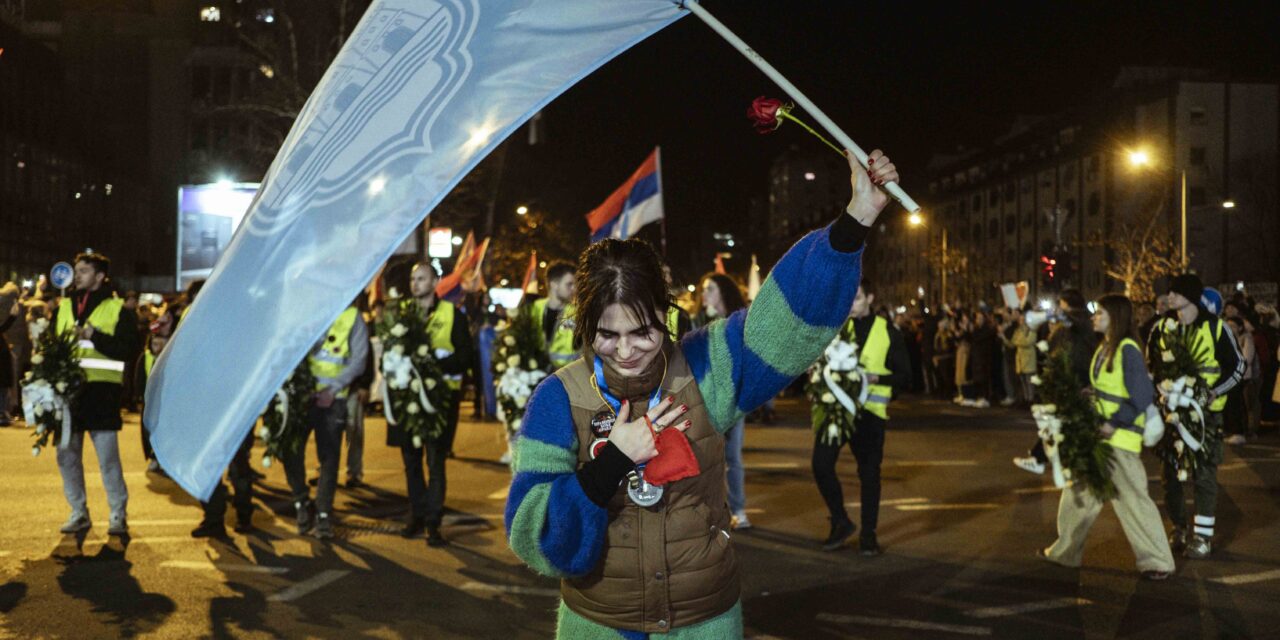 Úgy fogadták az egyetemistákat, mint a felszabadítókat (Képriport)