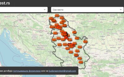 Ezen az interaktív térképen követheti, hol van éppen tüntetés az országban