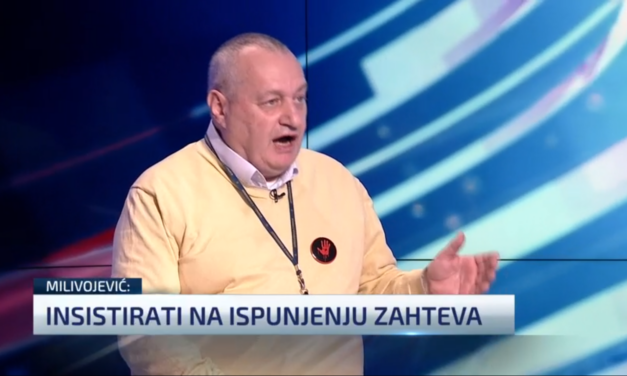 Milivojević: A pártoknak most csak az egyetemistakövetelések teljesítését kell szorgalmazniuk!