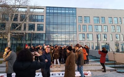 Megint lesz Szabad Híradó, de ezúttal az Újvidéki Rektorátus előtt