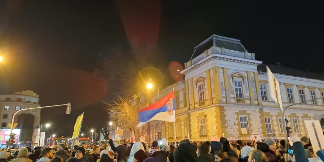 Incidensek voltak a szabadkai tüntetésen