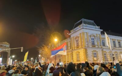Incidensek voltak a szabadkai tüntetésen