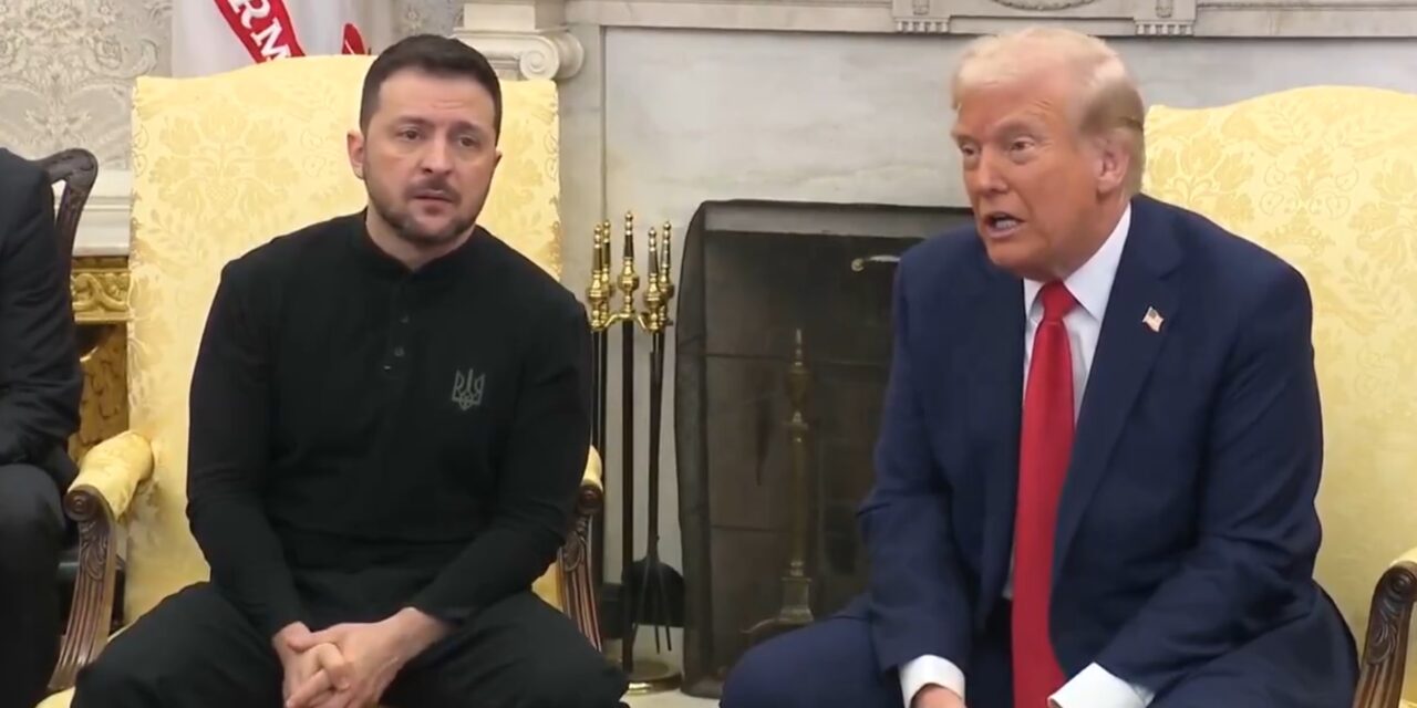 Botrányba fulladt a Trump-Zelenszkij találkozó