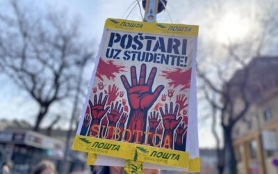 A közvállalatokban dolgozókat is várják a tüntetésen a szabadkai egyetemisták