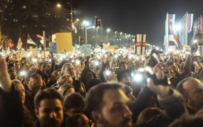 Petícióban kérik a nemzetközi közösséget, hogy álljon a szerbiai egyetemisták mellé