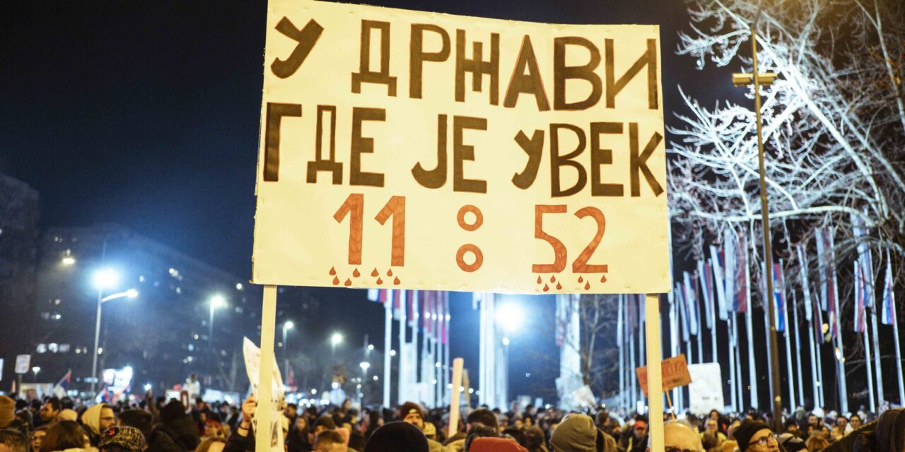 Közzétették az egyetemisták a kragujevaci programot