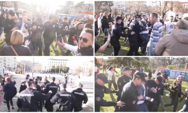 Letartóztatták Nemanja Šarovićot, amikor riportot akart készíteni az „ellen” egyetemistákról