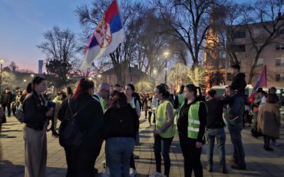 Így fogadta Topolya a Szabadkáról érkező egyetemistákat (Fotógaléria)