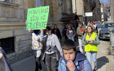 Séta a tanárokért kedden Szabadkán