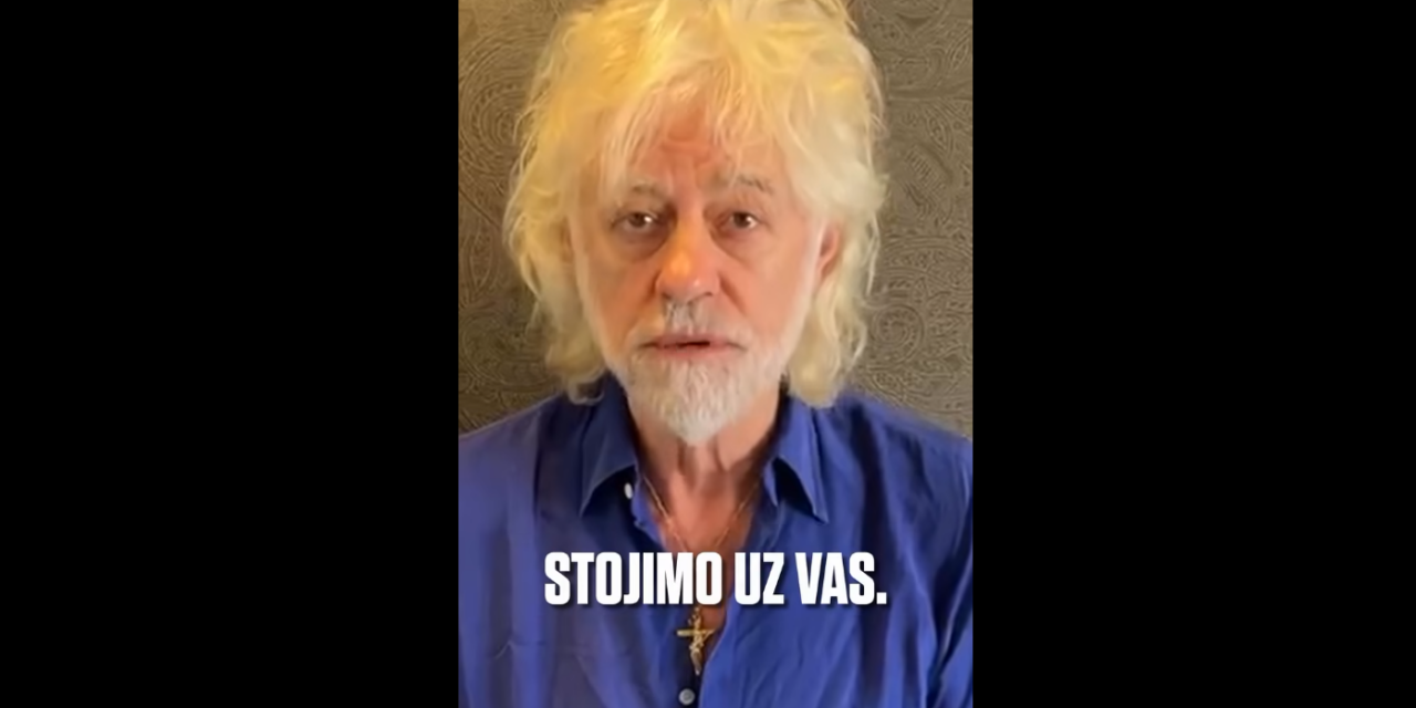 Bob Geldof is támogatja az egyetemistákat