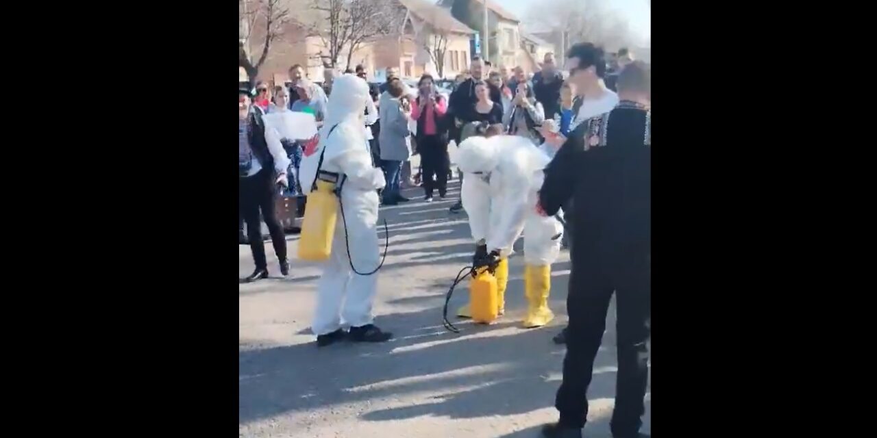 Vučić után „fertőtlenítették” a települést Antalfalván