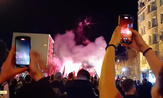 Tűzijátékkal fogadták Inđiján a szabadkai és újvidéki egyetemistákat (Videó)