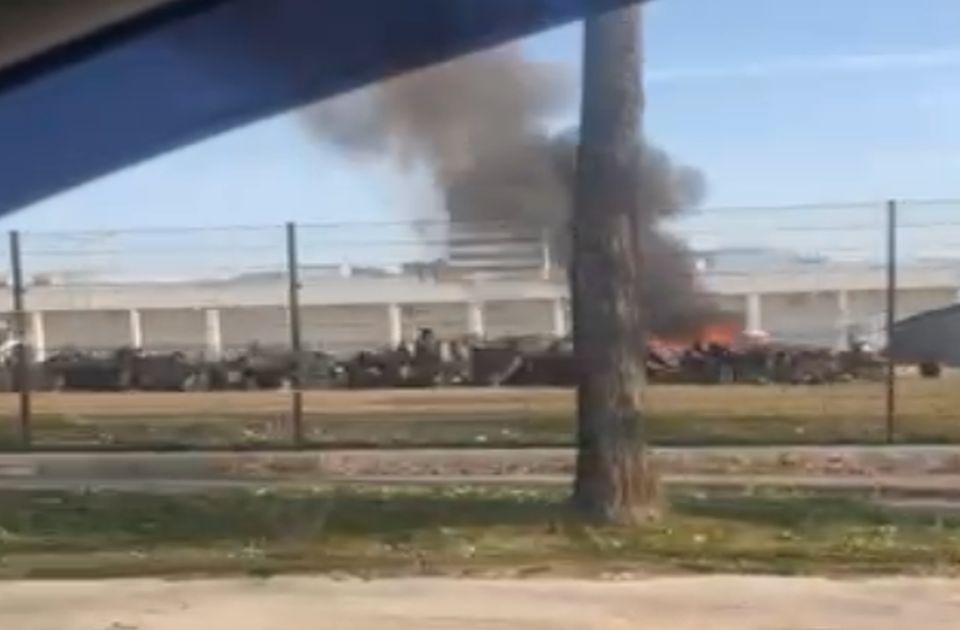 Megint tűz ütött ki az újvidéki Novkabel telephelyén (Videó)