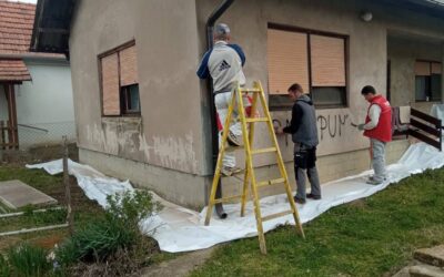 A szomszédok lefestették a fenyegető graffitiket