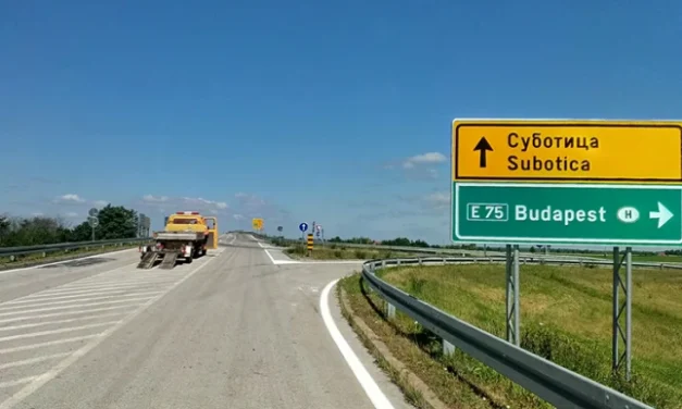 Hétfőn változik a forgalmi rend az autópályán Szabadkánál