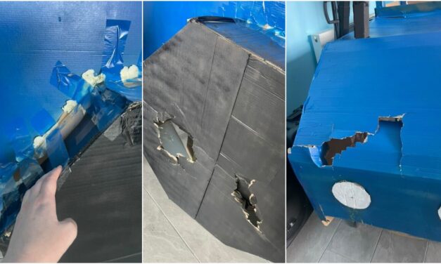 Összetépte a transzparenseket és tönkretette a traktor makettjét a szabadkai iskola dolgozója