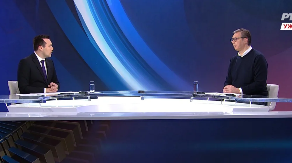 „Vučić hazugságokat terjesztett a köztévében”