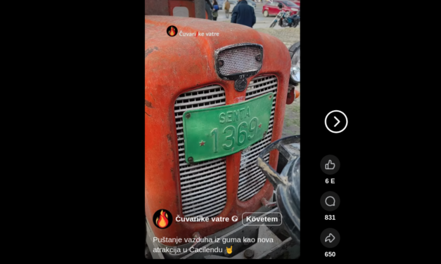 Zentai, szabadkai, óbecsei traktorok is állomásoznak Ćacilendben (Videó)