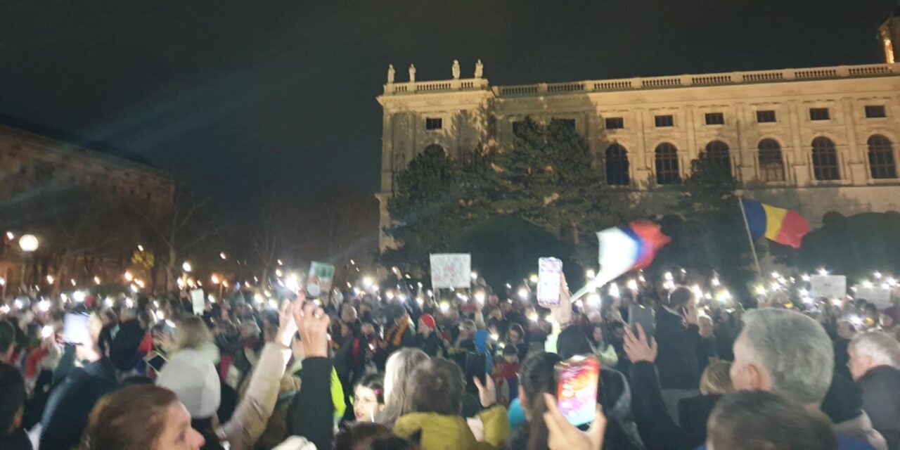 Hihetetlen jelenetek: Odaértek Bécsbe a szerbiai egyetemisták