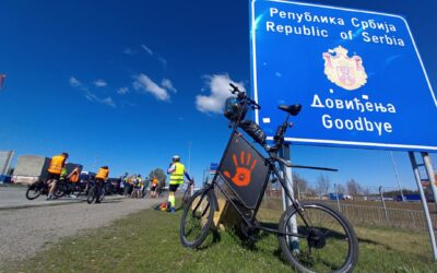 Magyarországon csak kisebb csoportokban folytathatják útjukat a Strasbourgig bicikliző egyetemisták