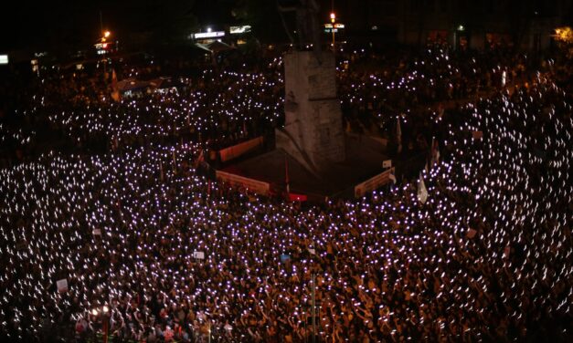 Elkészült a becslés, mennyien voltak a kraljevói egyetemista tömegtüntetésen