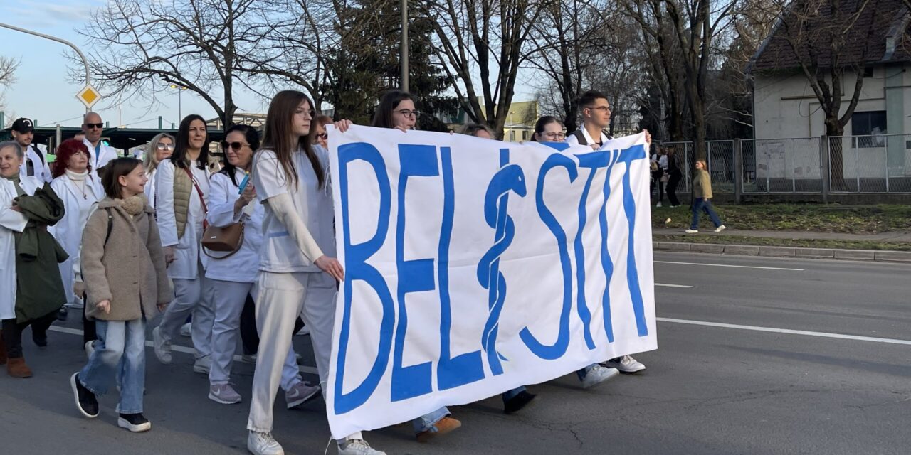 Az egészségügyi dolgozók szerveznek tüntetést, szerdán a szabadkai kórházhoz mennek