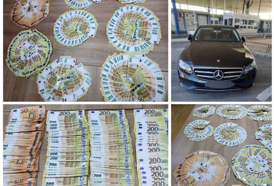 Több mint nyolcvanezer eurót akart az országba csempészni