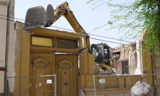 Gyönyörű házat bontottak le Szabadkán