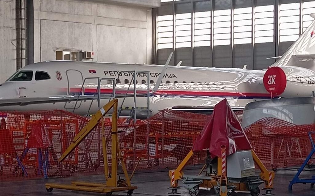 Így néz ki Vučić céges gépe