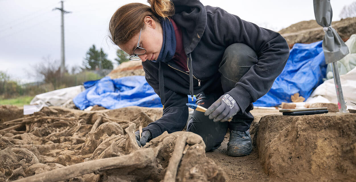 Római kori tömegsírt találtak egy bécsi focipálya alatt
