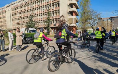 Lehet csatlakozni a biciklivel Újvidékre tartó belgrádi egyetemistákhoz