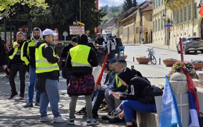 Megérkeztek Belgrádba az újvidéki gyalogosok