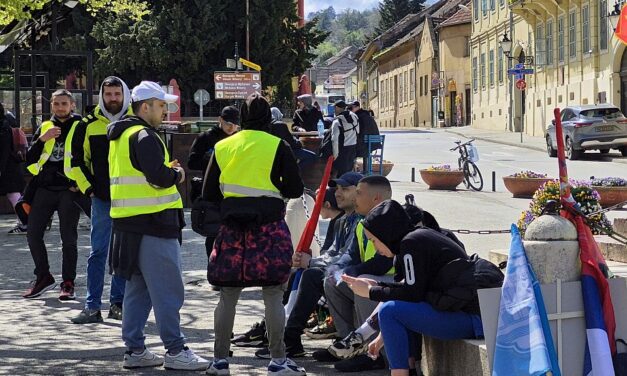 Megérkeztek Belgrádba az újvidéki gyalogosok