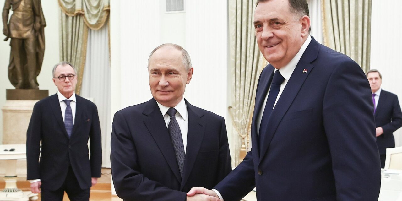 Putyin fogadta Dodikot