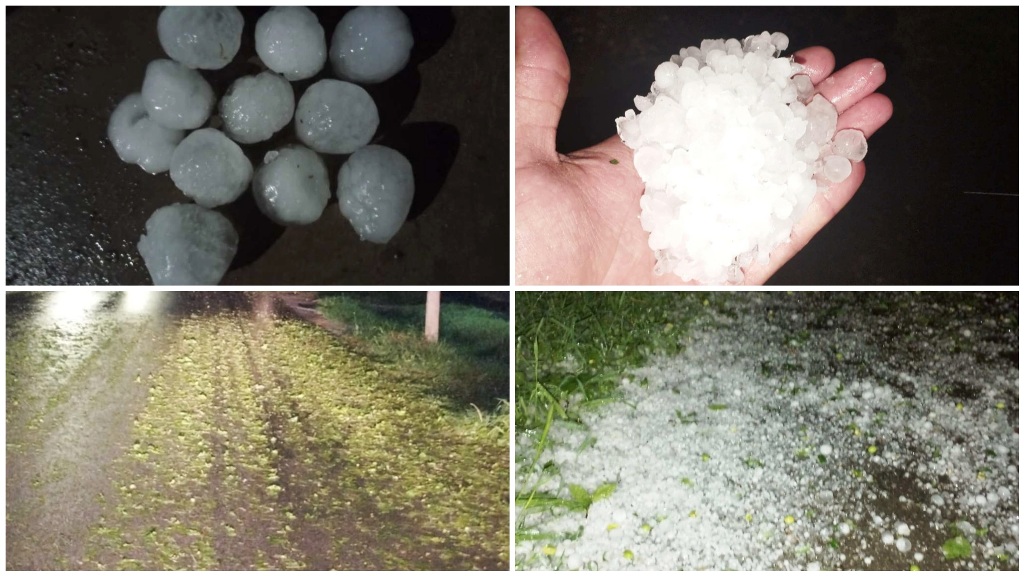 Ítéletidő és jégeső volt Óbecsén (videóval)