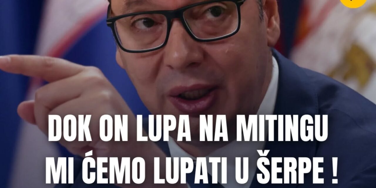 Kreni-Promeni: „Amíg ő a mítingen beszél, mi csapjunk zajt”