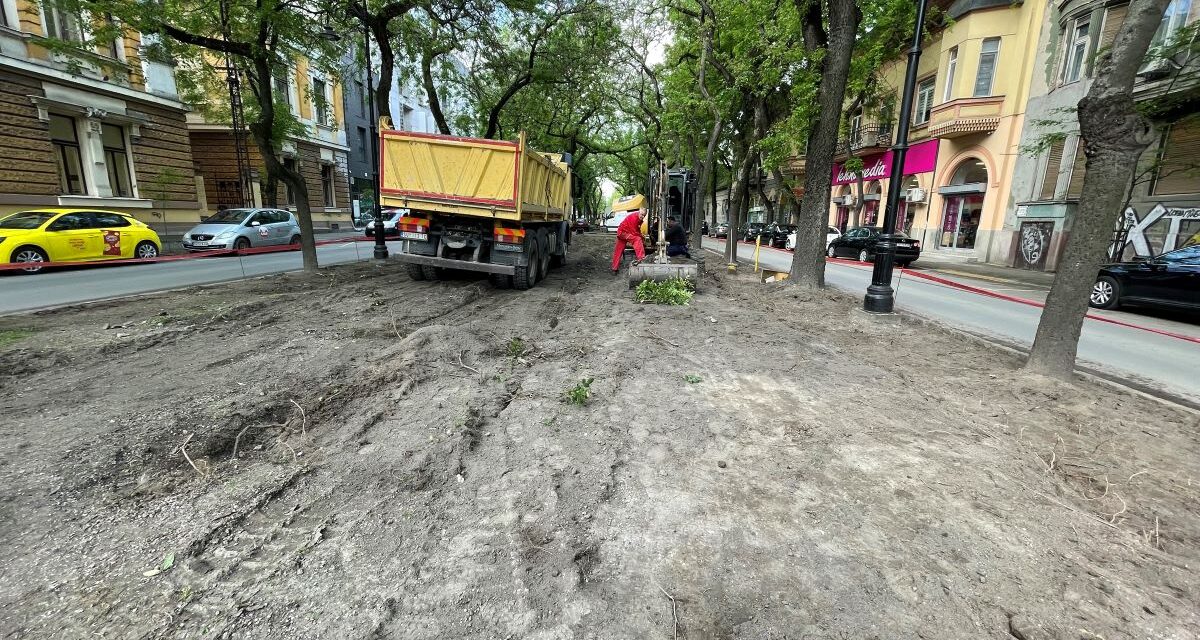 Felújítják a Petőfi Sándor utcában lévő parkot Szabadkán