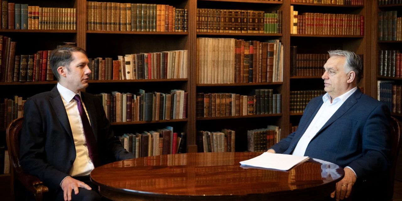 Orbán Viktorral tárgyalt Pásztor Bálint