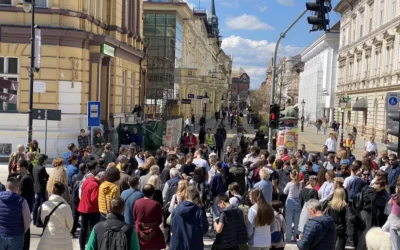 A polgármester kijelentései miatt tiltakoztak a szabadkai egyetemisták