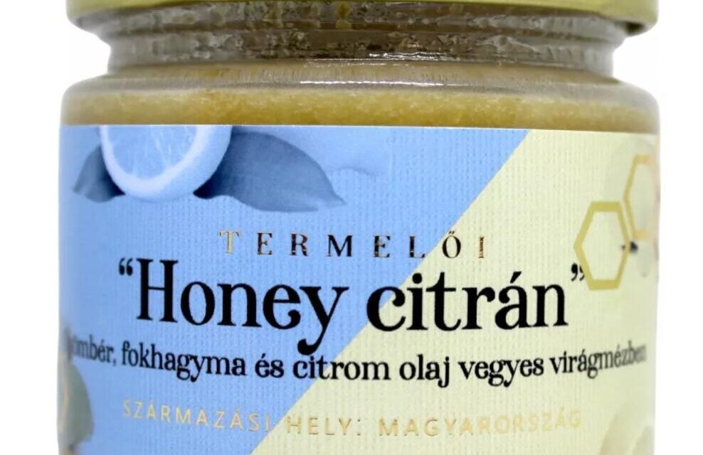 Újdonságok a méhészettől: gyömbér, fokhagyma és citromolaj találkozása a mézben