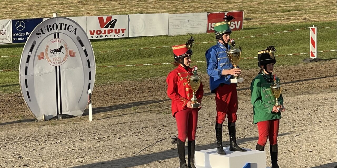 Kisutcai Miklós és lova, My Boy Merlin nyerte a Vajdasági Vágtát