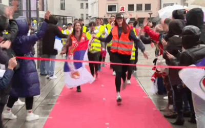Megérkeztek Ulmba a maratonfutó egyetemisták