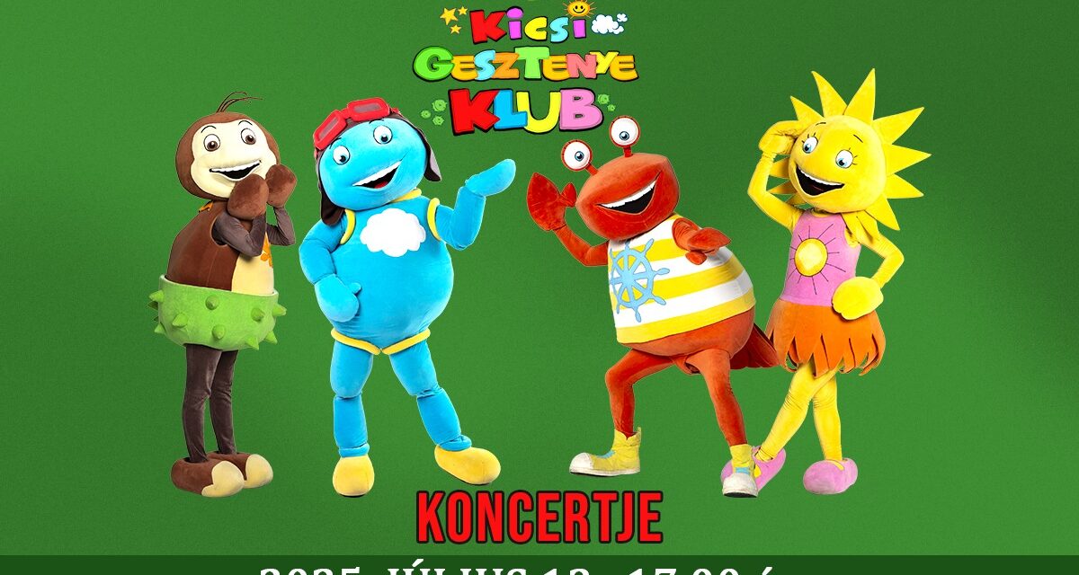 Az Apacuka és a Kicsi Gesztenye Klub is fellép a Nyárhangoló Fesztiválon