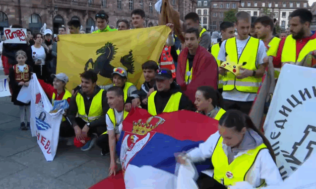 Megérkeztek Strasbourgba a maratonfutó egyetemisták