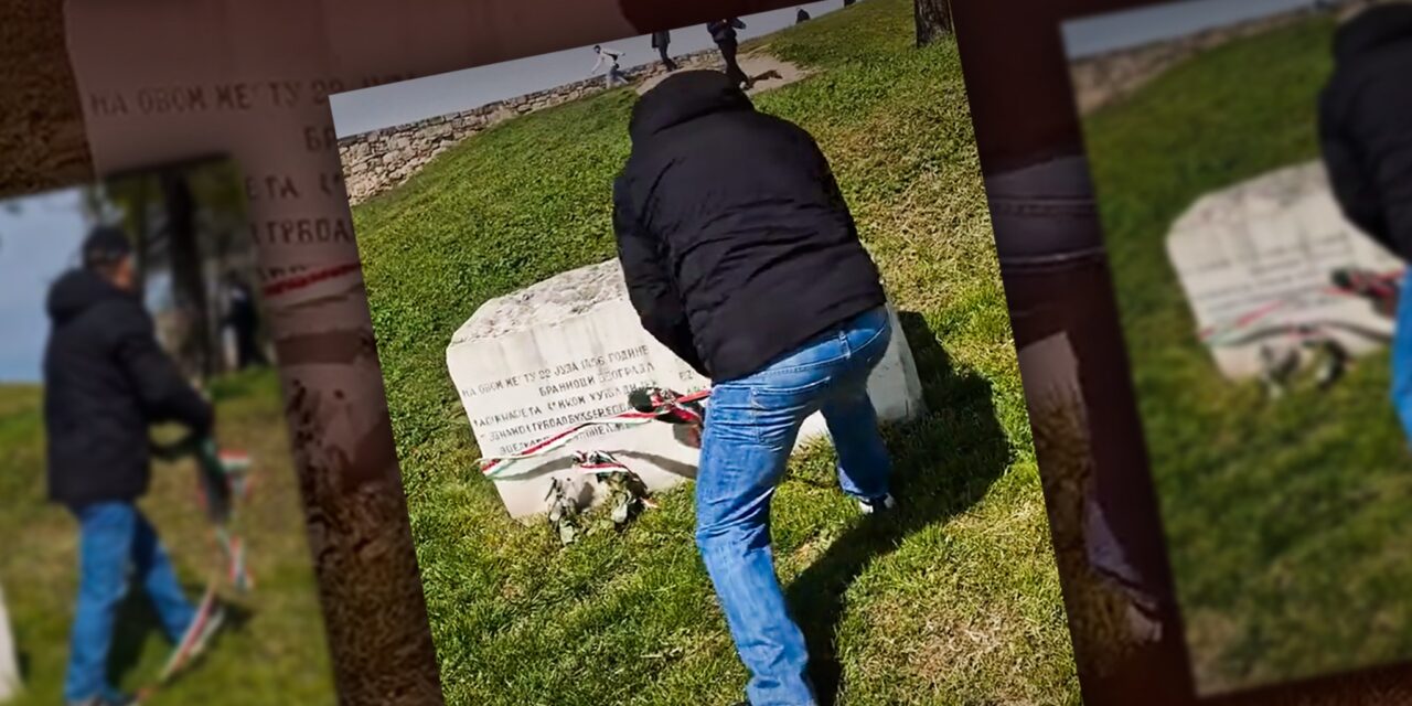 A nemzeti színű szalag eltávolítása miatt tett feljelentést a Magyar Nemzeti Tanács