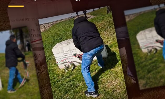 A nemzeti színű szalag eltávolítása miatt tett feljelentést a Magyar Nemzeti Tanács